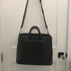 Matt & Nat Black Briefcase